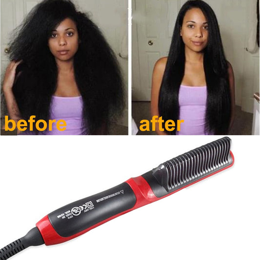 Men Beard Straightener Ceramic Hair Straighteners