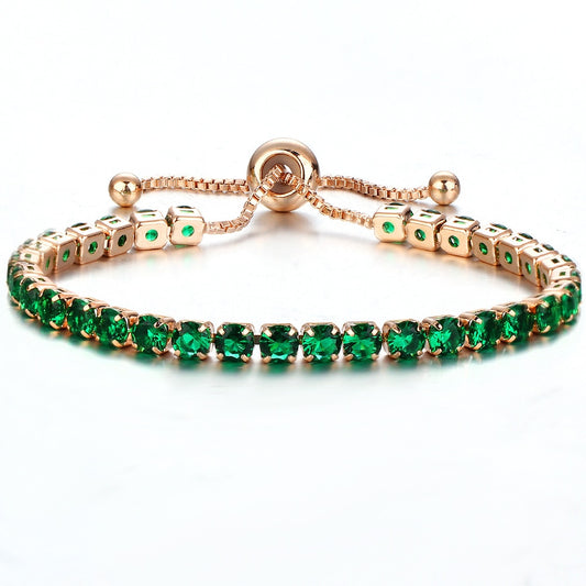 Luxury Cubic Zirconia Tennis Bracelets Iced Out