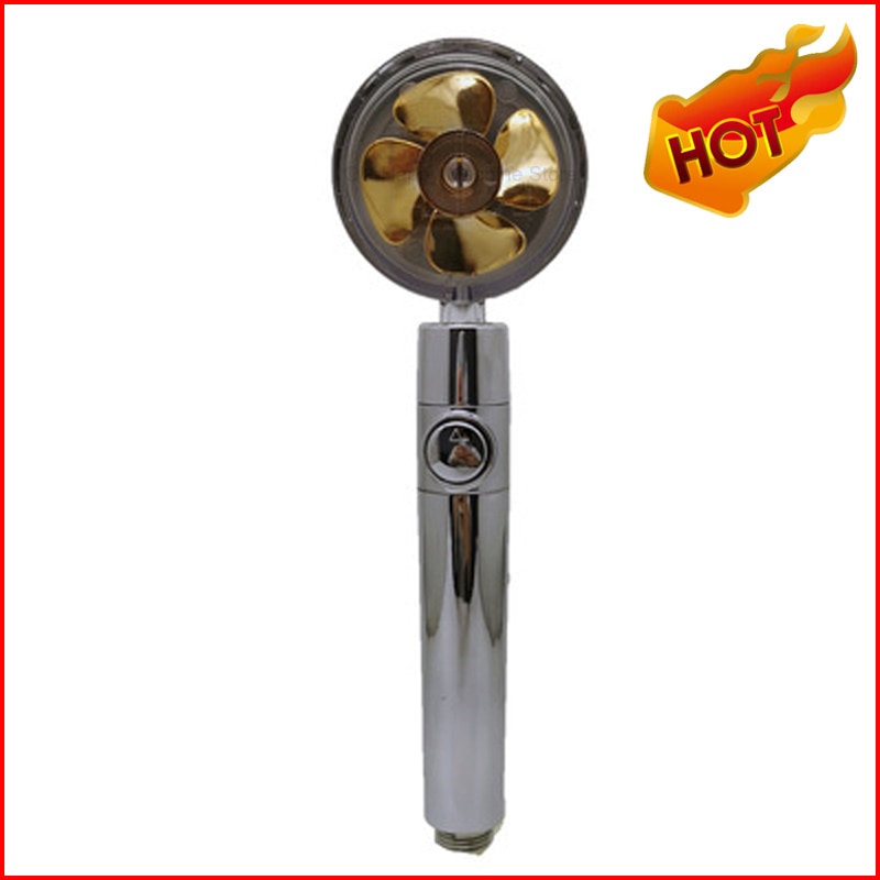 Shower Head Water Saving Flow 360 Degrees Rotating