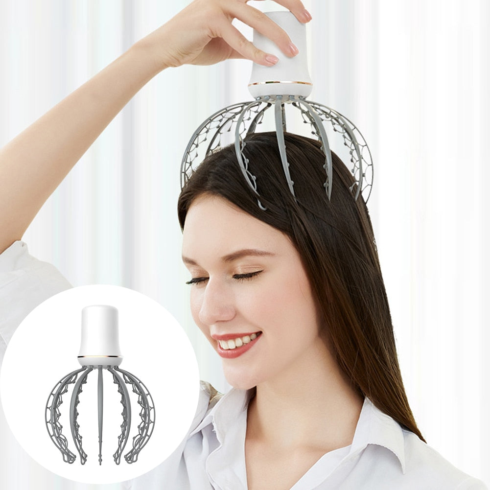 Electric Octopus Scalp Massager Head Massage Relaxation Device Health Product