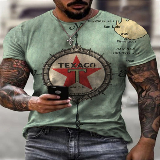 Harajuku Camisetas Street Style Casual Shirt Men