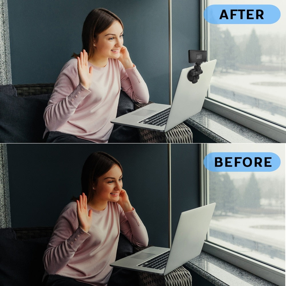 LED Mini Video Light 6500K Built-in Battery Fill Light lamp