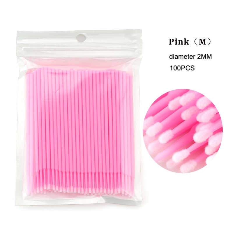 Beauty Disposable MicroBrush Eyelashes Extension Lash