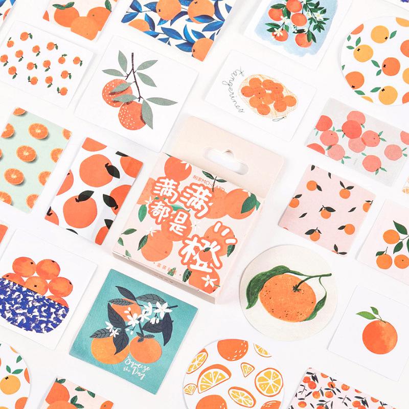 Autumn Flower Sticker Diy Scrapbooking Planner