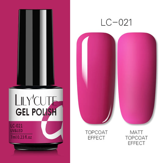 Beauty UV Nail Gel Polish Autumn Winter Matte Top Coat