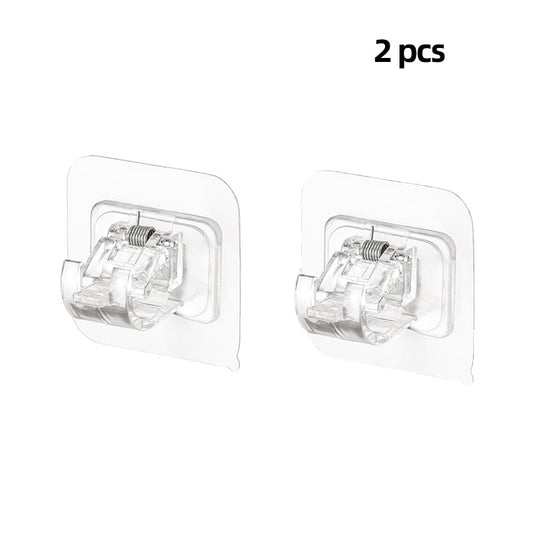 Self Adhesive Curtain Rod Bracket Punch-free Curtain Rod