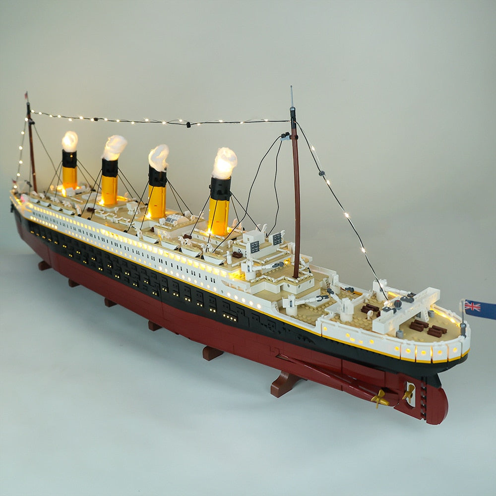 LED Light Kit for Titanic Cruise Ship Compatible with Liverpool