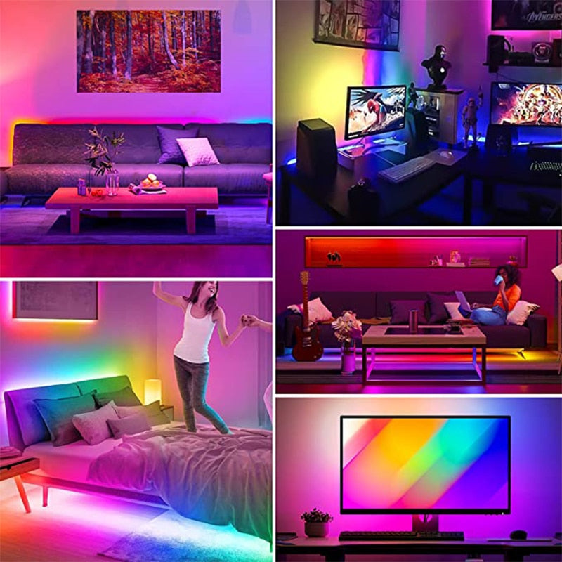 1M-20M LED Strip Lights RGB 5V LED