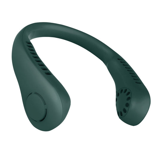 New Neck Fan Portable Mini Bladeless USB Fan Mute Sports