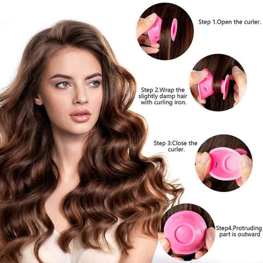 Beauty Magic Hair Curler Heatless Hair Rollers Curlers
