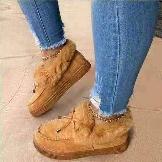 Women Winter Boots Warm Plush Velvet