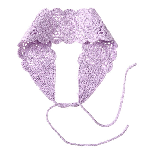Custom Triangle Scarf Headband Knitted Headband