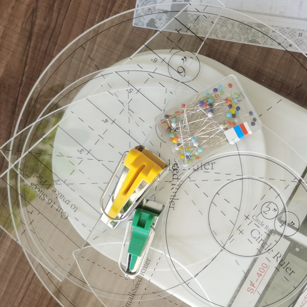 Sunflower Quilt Templates Acrylic Pattern Stencil