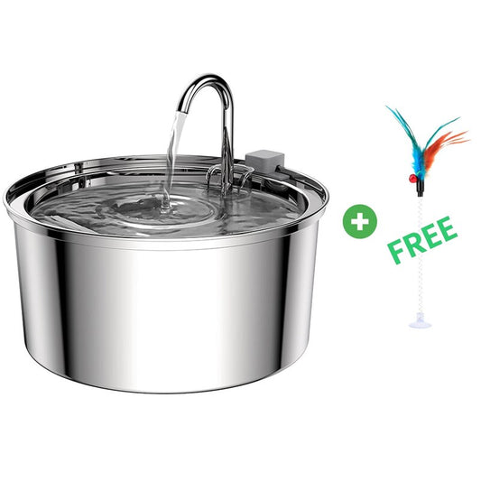 3.2L Stainless Steel Cat Drinking Fountain Automatic