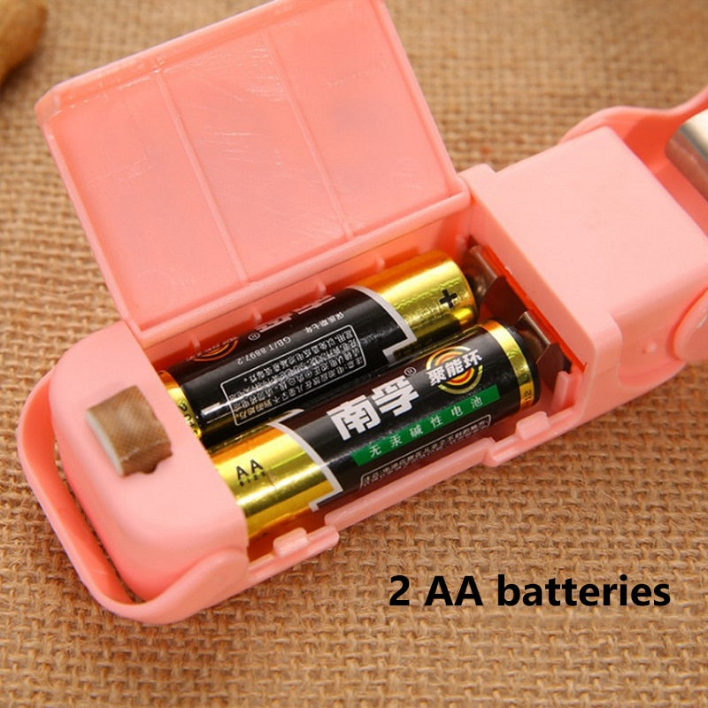 Portable Bag Heat Sealer Plastic Package Storage Bag Clip