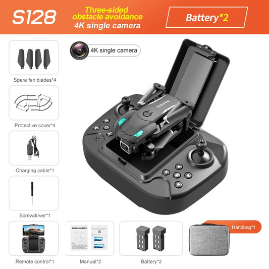 S128 Mini Drone 4K HD Camera Three-sided