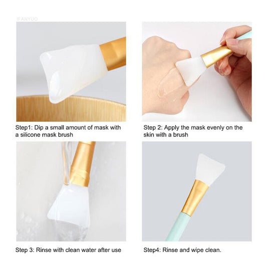 Beauty Silicone Brush Gel Glue Resin Jewelry Making Tools