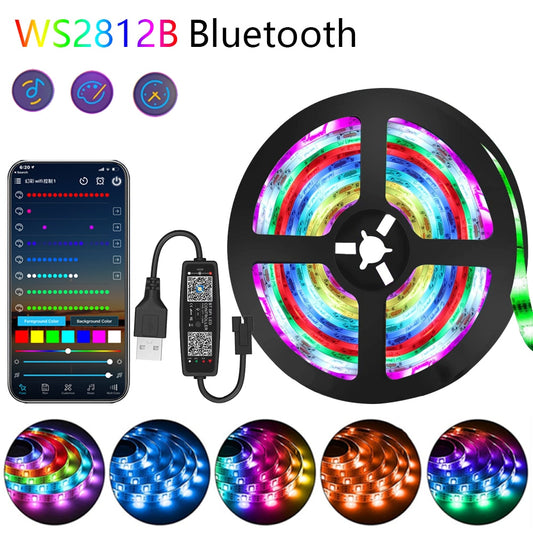1M-20M LED Strip Lights RGB 5V LED