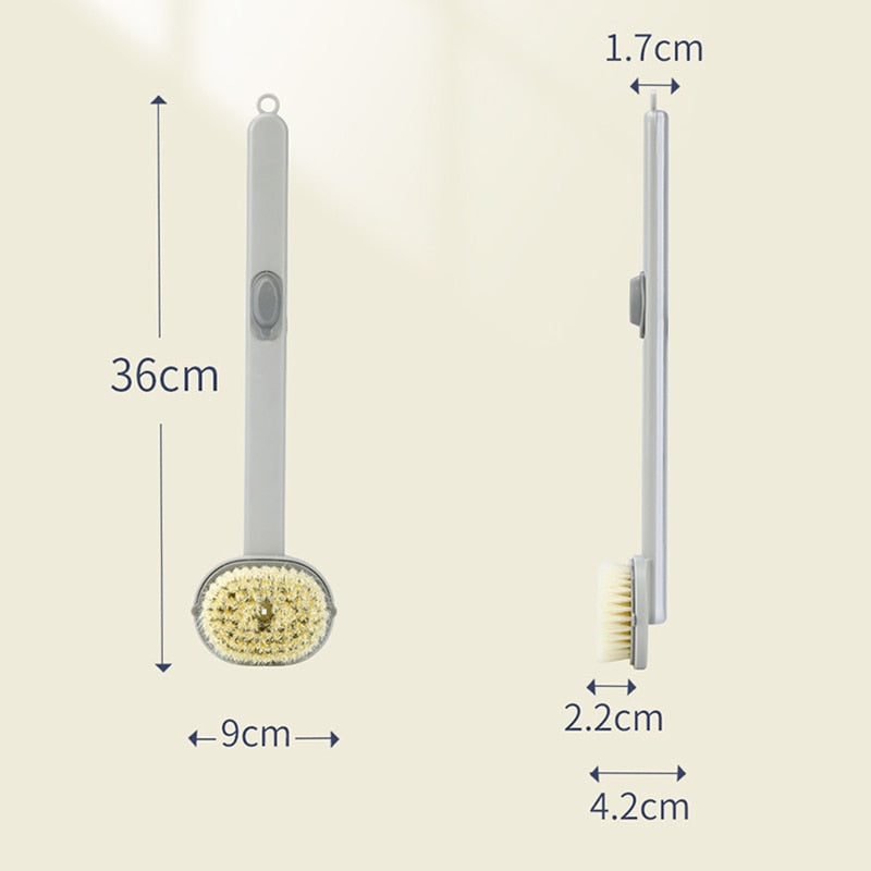 Multifunctional Detachable Bath Brush Back Body Bath