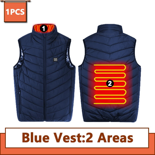 17/13 Zones Heated Vest Men Women Heated Jacket