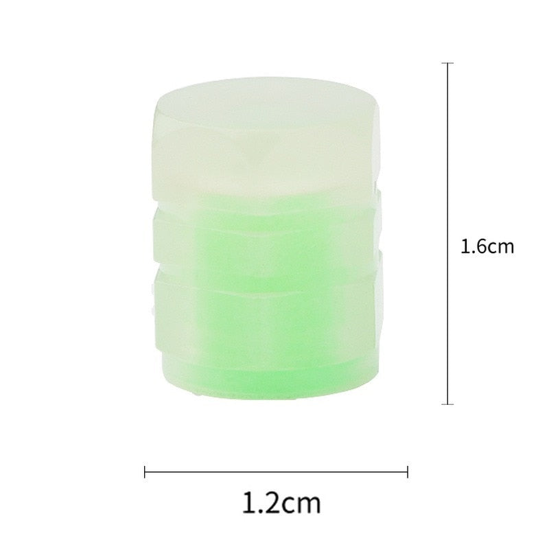 Luminous Tire Valve Cap Car Motorcycle Bike Wheel Hub