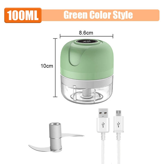 New 4 In1 Multifunctional Electric Vegetable Cutter
