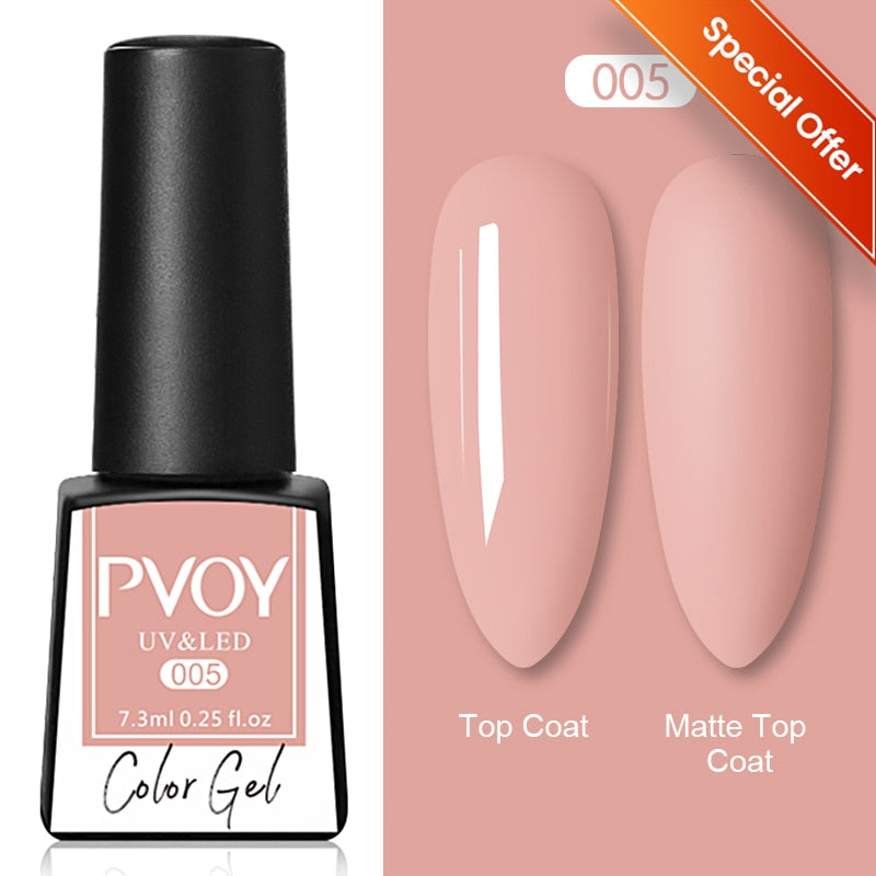 Beauty UV Nail Gel Polish Autumn Winter Matte Top Coat