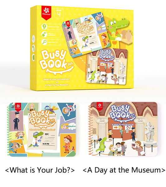 My First Busy Book Children Toys Baby Educational Quiet Book Activity