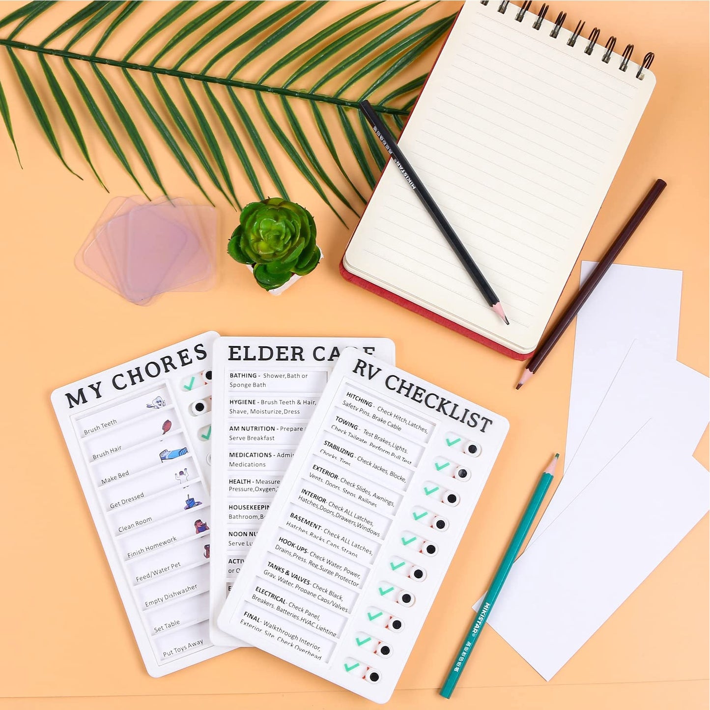 Chores Portable Memo Board Daily Schedule For Chart Memo