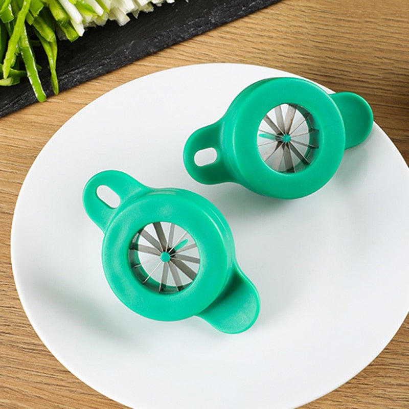 Green Onion Easy Slicer Shredder Plum Blossom Cut