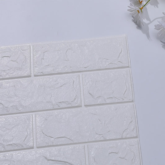 3D Wall Stickers Self adhesive Wallpaper Foam Panels