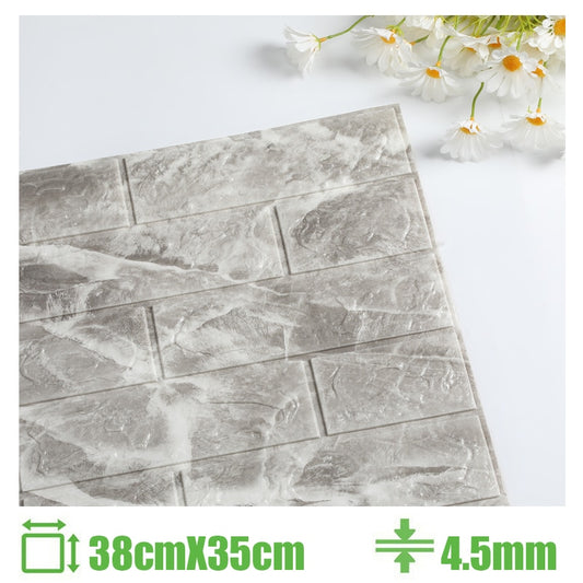 Foam 3D Wall Stickers Self Adhesive Wallpaper Panels