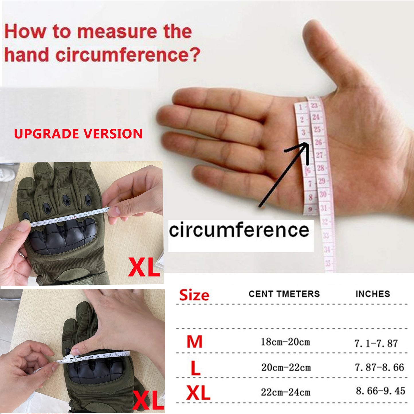 Touch Screen Army Military Gym Tactical Gloves