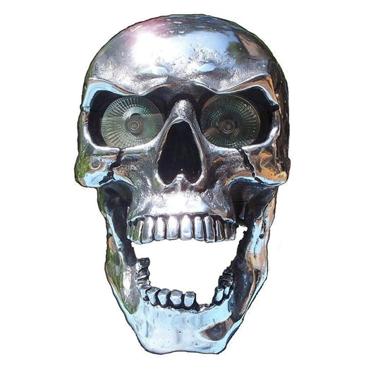 Hot Motorcycle Skull Headlight At The Real Headlight
