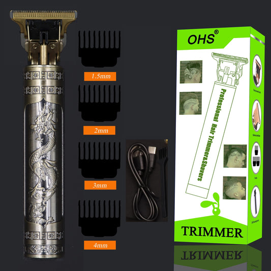 Vintage T9 0mm Professional Hair Clippers Electric