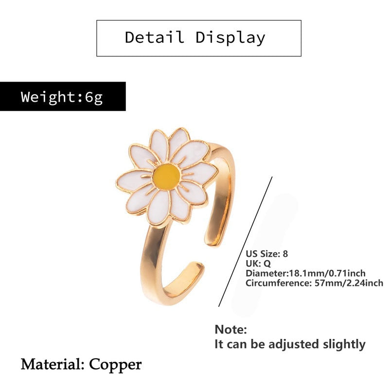 Anxiety Ring Spinner Rings Rotary Anti Stress Fidget Ring