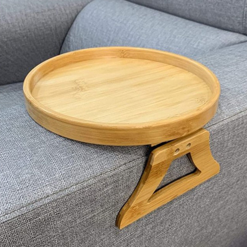 Sofa Tray Table Sofa Armrest Clip-On Tray