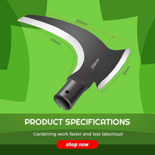 High Manganese Steel Double Scythe Gardening