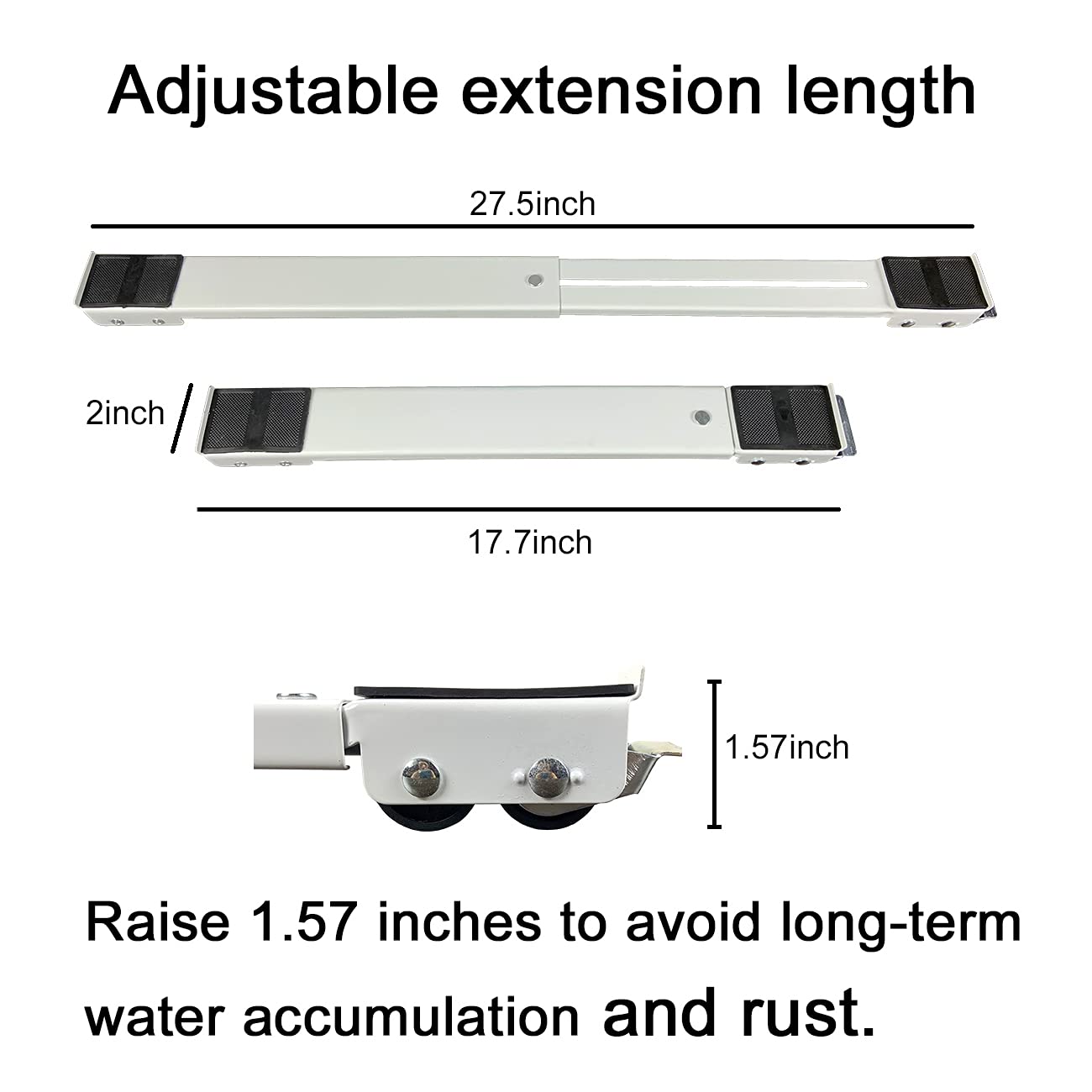 Washing Machine Stand Movable Refrigerator Raised