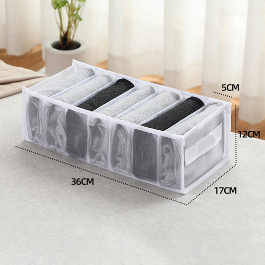 Wardrobe organizer Jeans storage boxes Closet Organizer