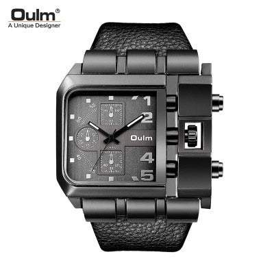 Explosions Big Dial Shi Ying Men Watch Leisure Belt