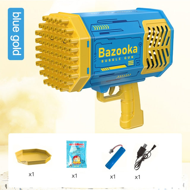 Kids Gatling Bubble Gun Toy Bubble Machine