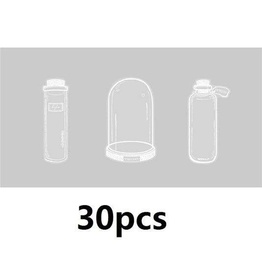 PET Decorative Stickers Transparent Bookmark Stickers