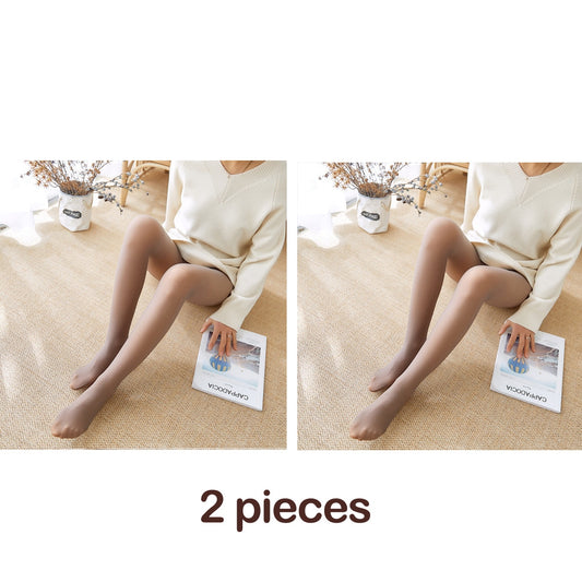 2 pieces High Quality Women Tights Pantyhose Transparent