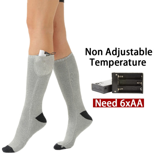 Winter Heated Socks Men Women Thermal Heating