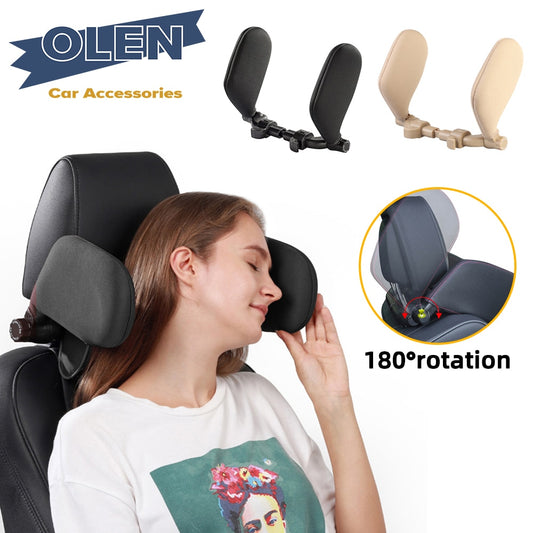 Car Neck Headrest Pillow Cushion Car Seat Memory Foam Pad