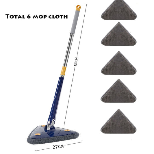 Triangle 360 Cleaning Mop Telescopic Brush