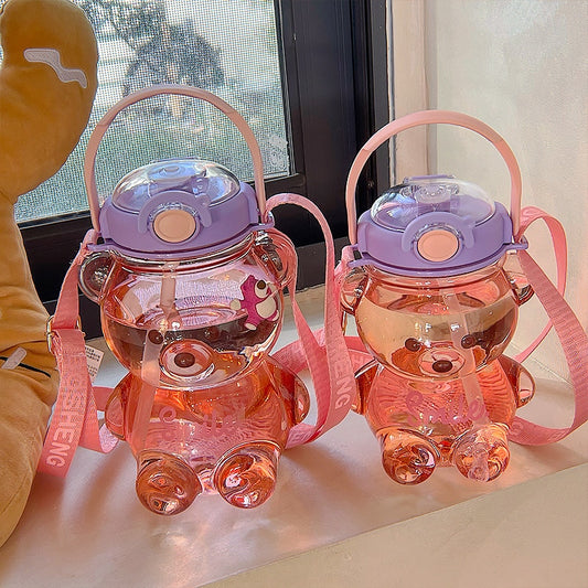 Water Bottles Kawaii Bear Water Bottle