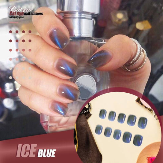 24 pieces Mysterious Cat Eye Nail Patch
