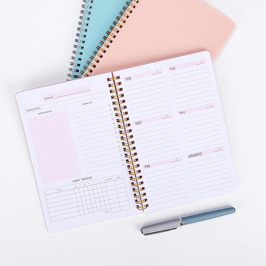 A5 Agenda Planner Notebook Diary Weekly Planner